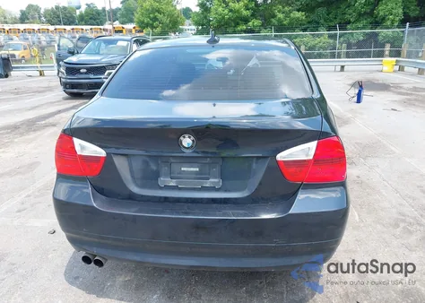 2006 BMW 325I из США, поврежденный, VIN WBAVB13596KX65960